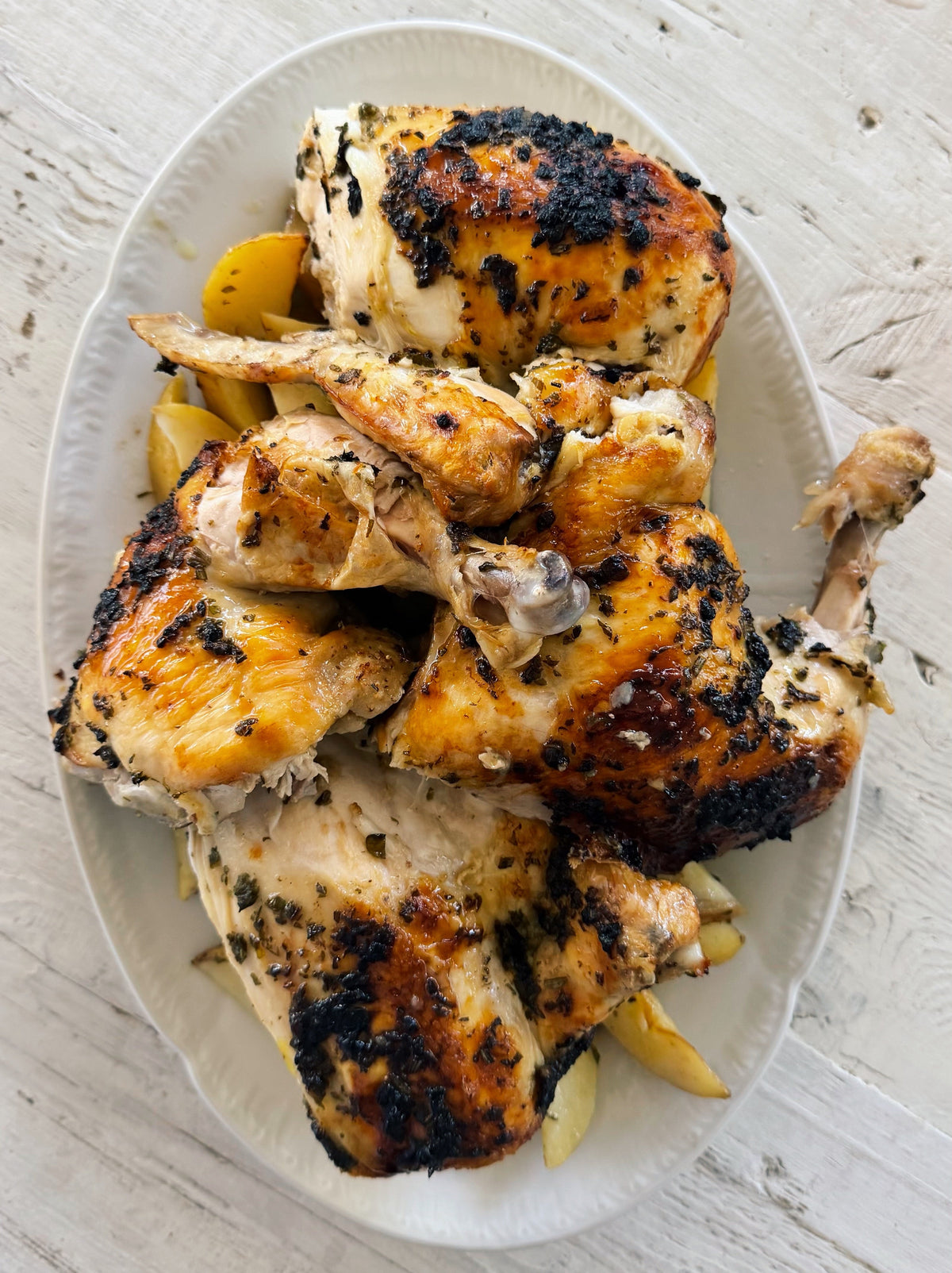 Lemon & Oregano Garlic Chicken