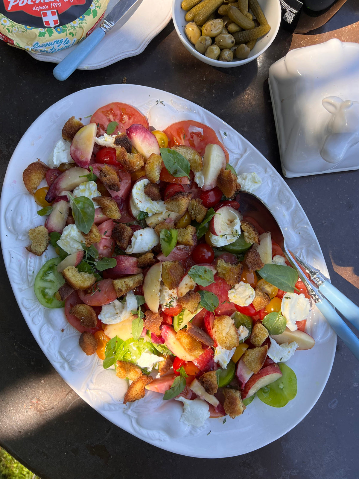 Tomato & Stone Fruit Salad